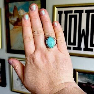 Chunky Turquoise Ring